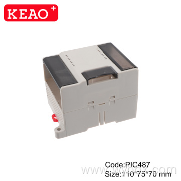 IP54 plastic din rail enclosures custom plastic enclosure surface mount junction box abs box plastic enclosure electronics